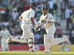 World Record century partnerships between Sachin & Dravid