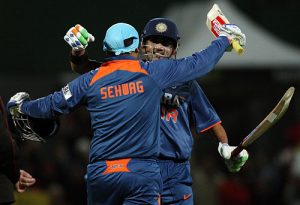 Sehwag and Gambhir opened for Delhi too