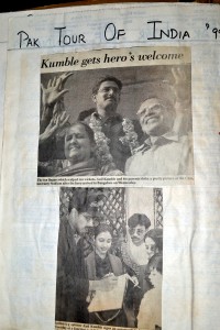 Kumble's Homecoming