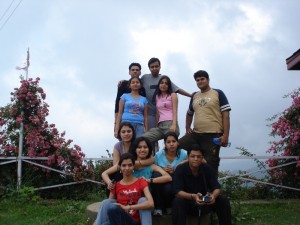 The 99acres team of 2008, at Mashobra