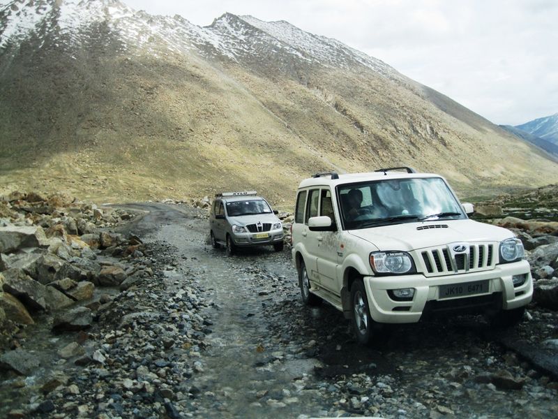 The Scorpio can be your ideal vehicle for a drive up the Himalayas The Scorpio can be your ideal vehicle for a drive up the Himalayas