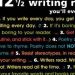 How to write regularly, and get better at it in 10 easy steps