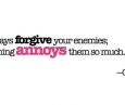 Five Things Forgiving is not?